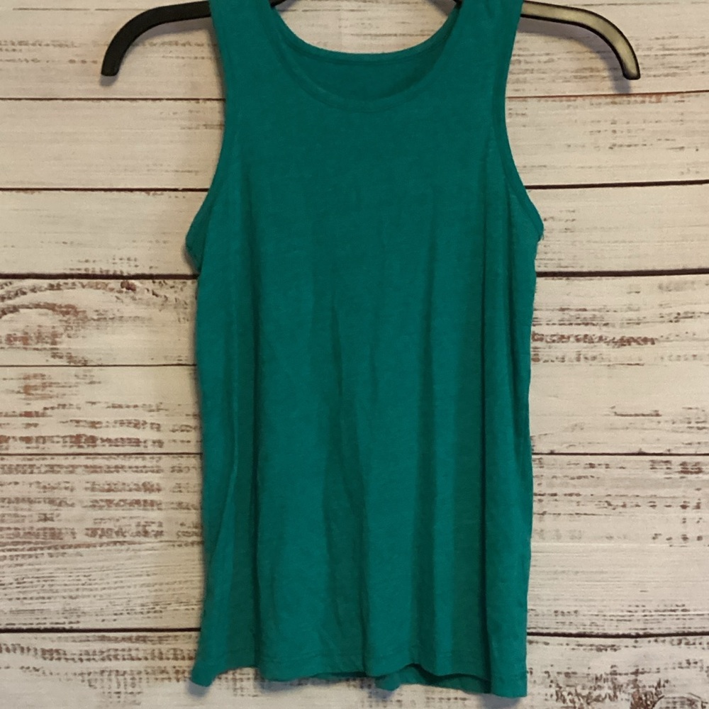 Teal Sleeveless Women's Top